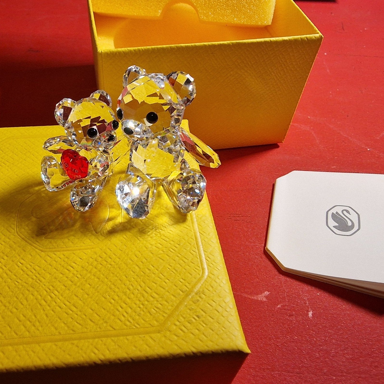 Swarovski Beertjes 'You're the Best' - Kristallen Figuurtjes, Ophalen of Verzenden, Nieuw, Figuurtje