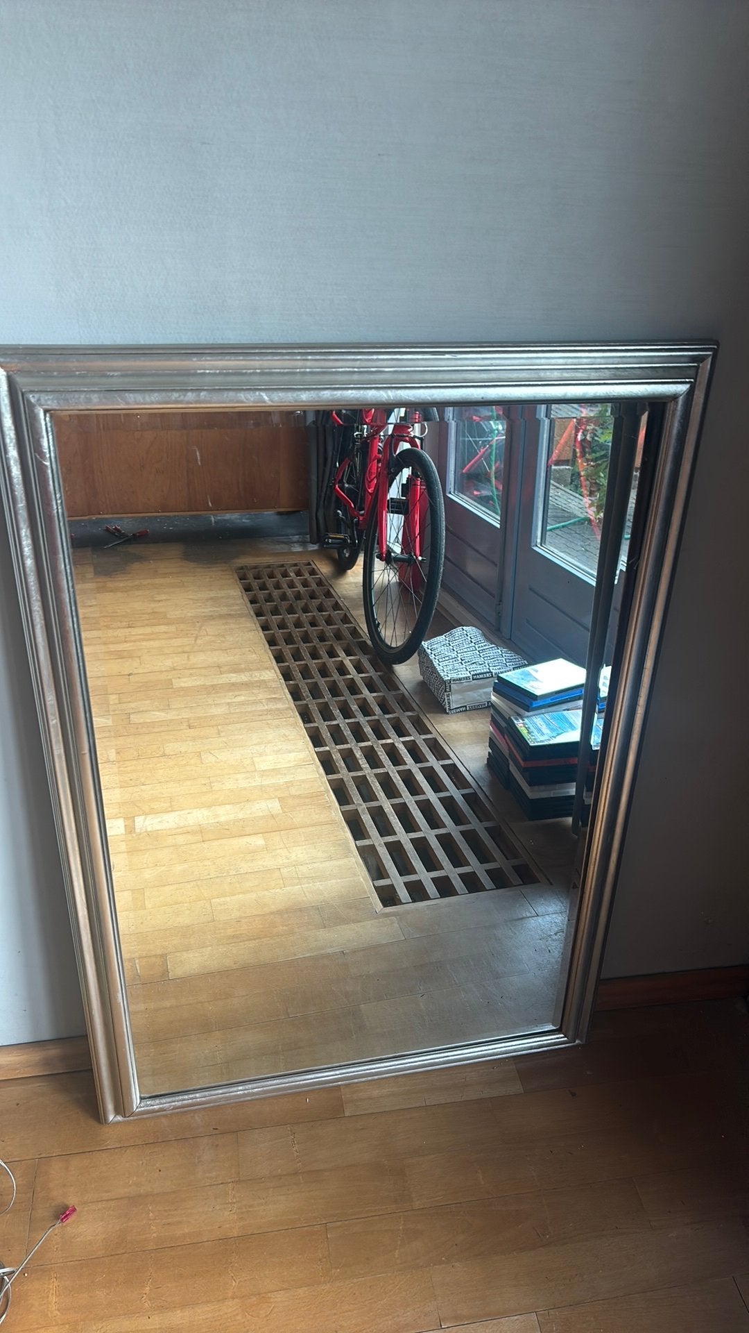 Spiegel, Huis en Inrichting, Ophalen, Zo goed als nieuw, Minder dan 100 cm, Rechthoekig