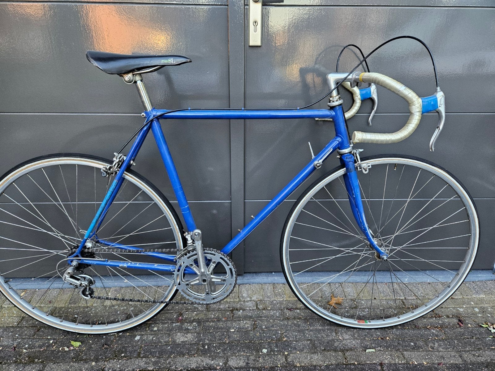 Francesco Moser racefiets vintage, 28 inch, Gebruikt, 10 tot 15 versnellingen, Aluminium