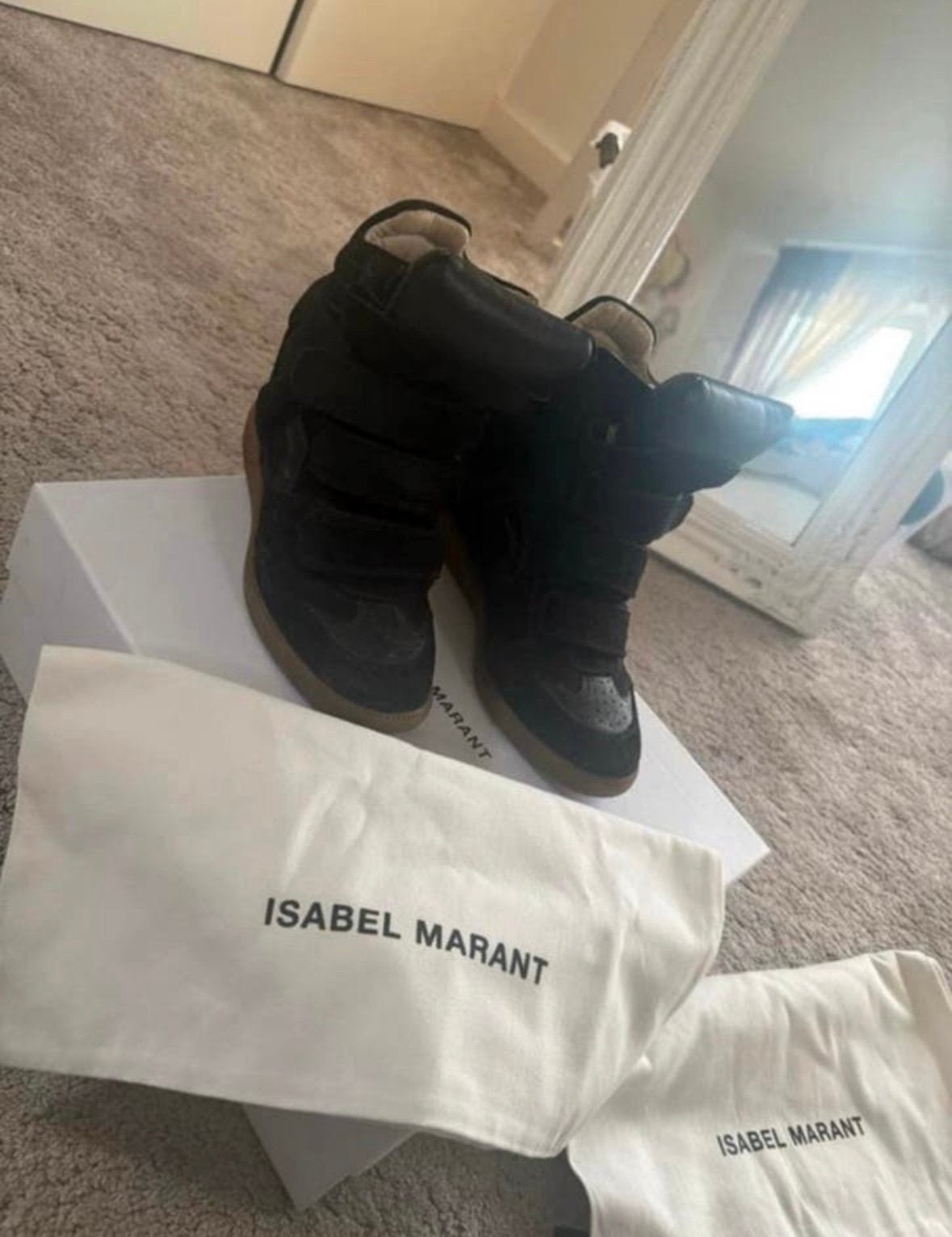 Isabel marant sleehakken dames maat 37, Ophalen, Zo goed als nieuw, Zwart