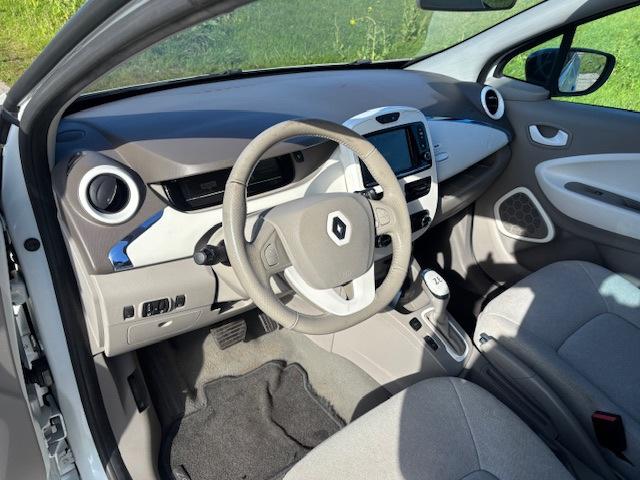 Renault ZOE Q210 Zen Quickcharge 22 kWh (ex Accu) Automaat E, Stof, 22 kWh, Grijs, 210 km