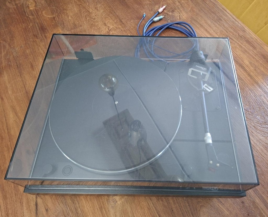 Thorens TD 320 mkii +Denon DL 110 MC element, top combinatie, Audio, Tv en Foto, Platenspelers, Ophalen, Automatisch, Thorens
