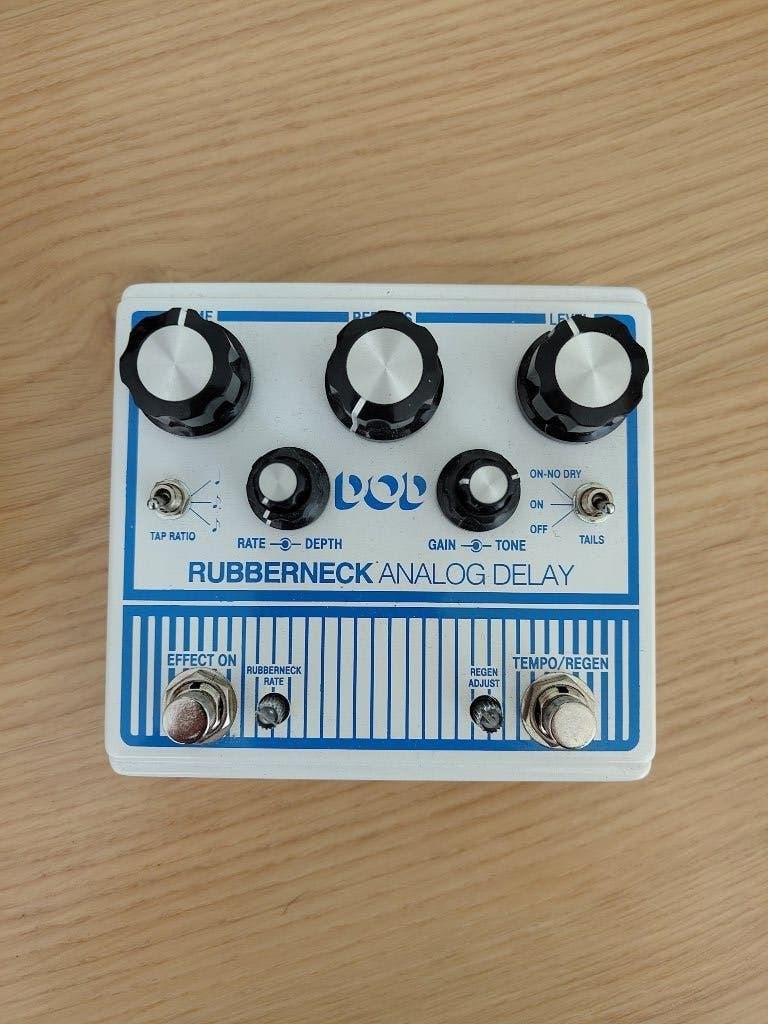 DOD Rubberneck Analog Delay, Muziek en Instrumenten, Effecten, Ophalen of Verzenden, Zo goed als nieuw, Delay of Echo