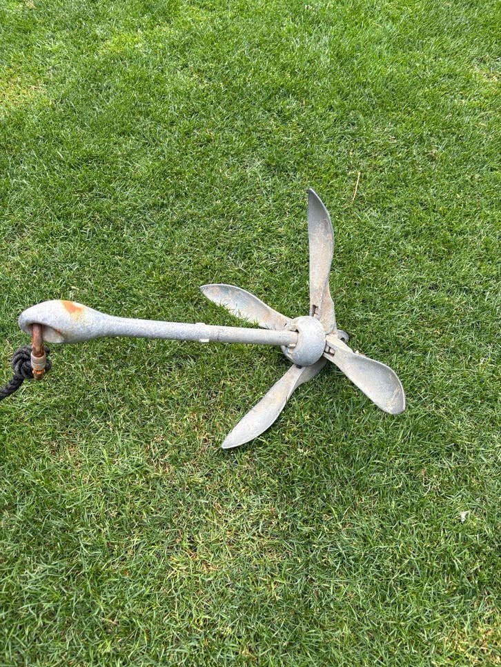 Paraplu-anker 6 KG - Compact en Betrouwbaar, Watersport en Boten, Ophalen, Gebruikt, Overige typen