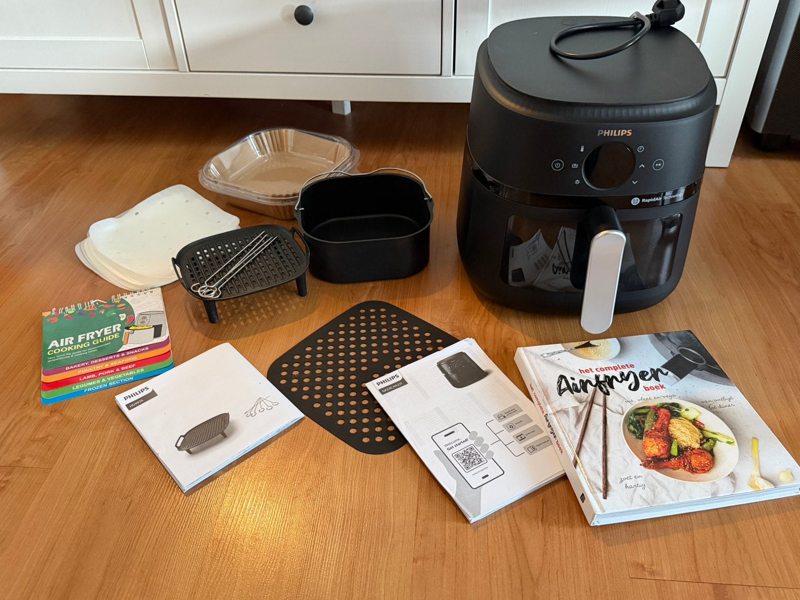 Philips airfryer NA231 NIEUW 6,2L, Ophalen, Nieuw, Airfryer, 750 t/m 999 gram