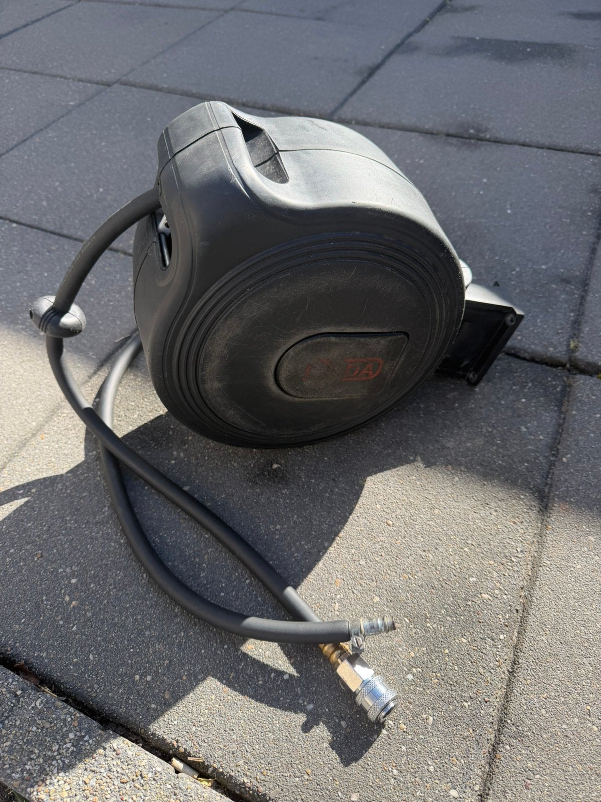RODA Automatische Slanghaspel met Luchtslang, Doe-het-zelf en Verbouw, Gebruikt, Ophalen of Verzenden, Mobiel, 6 tot 10 bar