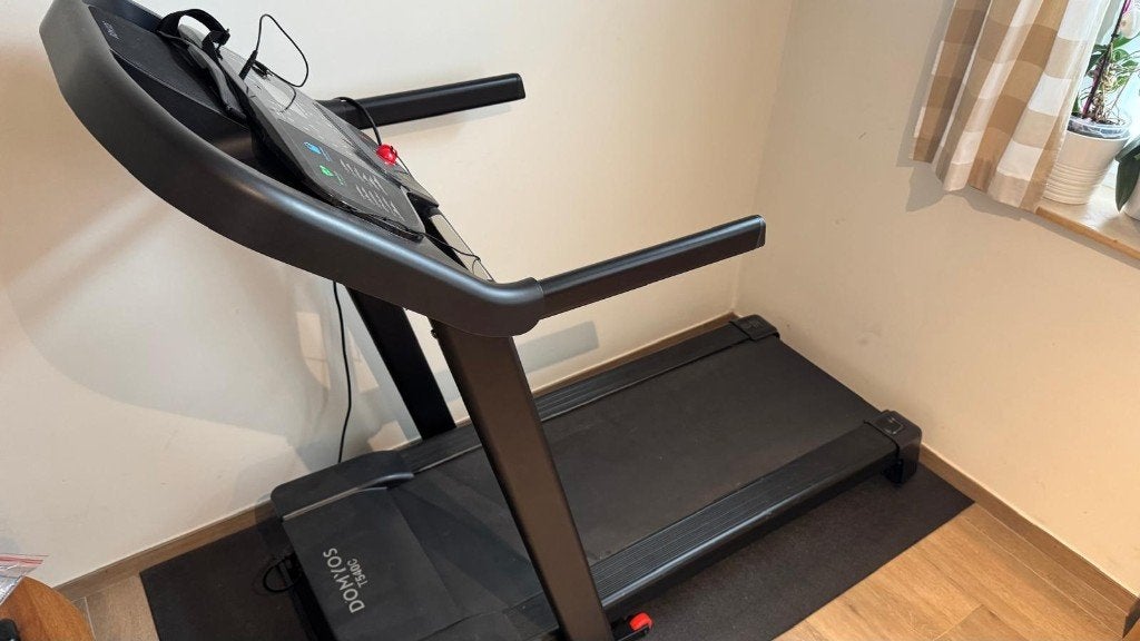 Domyos Loopband T540C, Ophalen, Kunststof, Zo goed als nieuw, Loopband