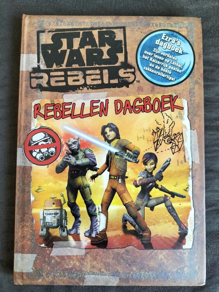 Star Wars Rebels - Rebellen dagboek / Ezra's dagboek, Ophalen of Verzenden, Zo goed als nieuw, Daniel Wallace, Fictie