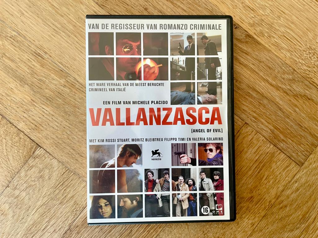 Vallanzasca Angel of Evil (2010) op DVD (met NL), Cd's en Dvd's, Vanaf 16 jaar, Ophalen of Verzenden, Zo goed als nieuw, Maffia en Misdaad