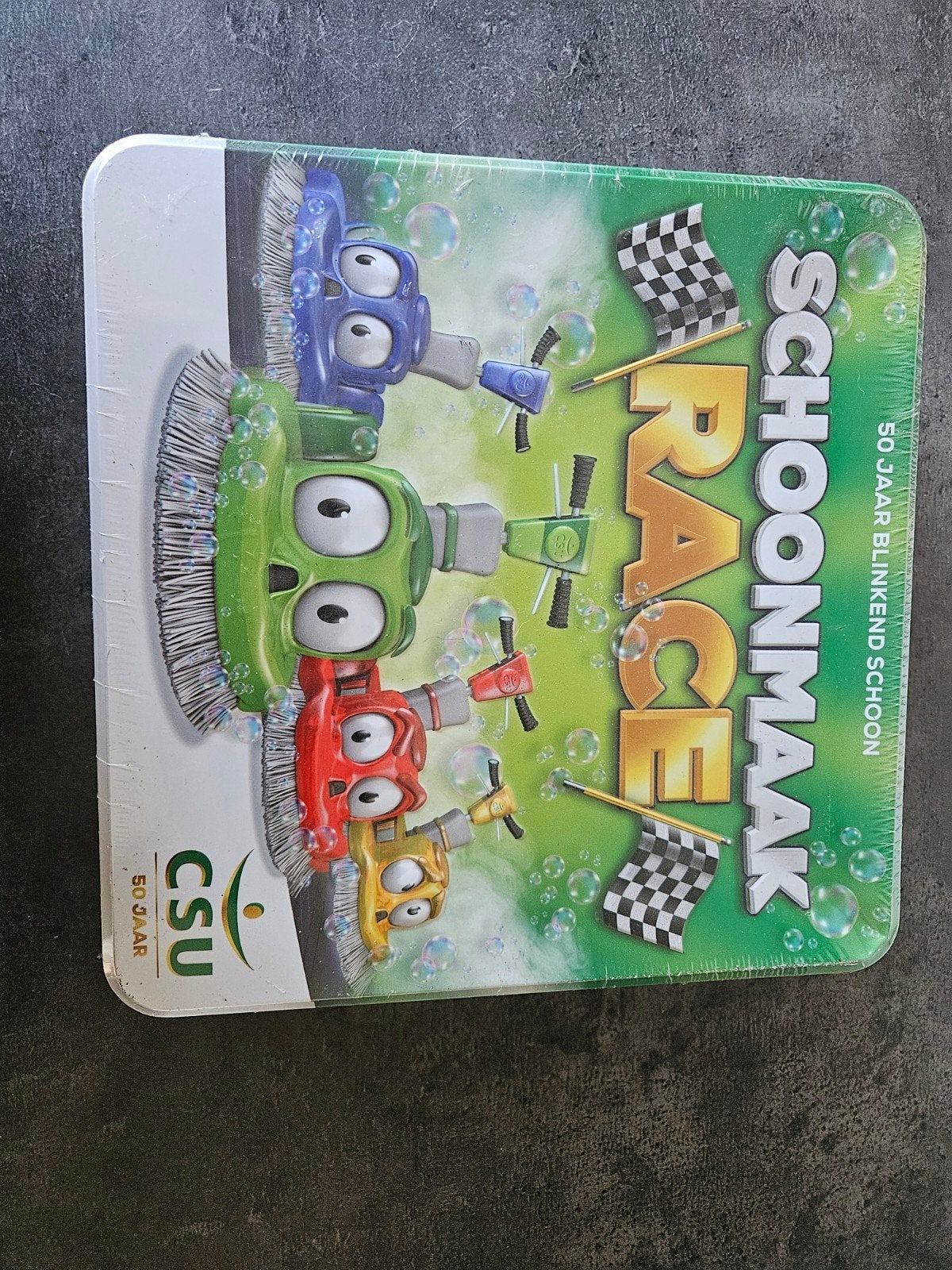 Schoonmaak race bordspel nieuw in doos, Drie of vier spelers, Ophalen of Verzenden, Nieuw
