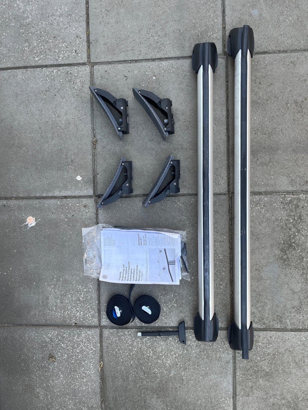 VW Golf Variant 07 Jetta 07 dakdragers en kajakhouder, Auto diversen, Dakdragers, Ophalen, Gebruikt