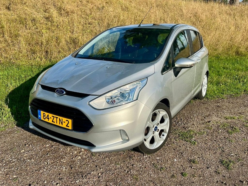 Ford B-Max 1.0 Titanium 120 PK | 65k KM | Pano | PDC | Trek, Voorwielaandrijving, Euro 5, B-Max, Origineel Nederlands
