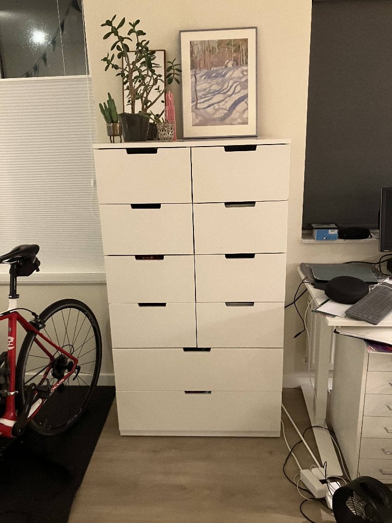 NORDLI Ladekast IKEA, Ophalen, Gebruikt, 5 laden of meer, 50 tot 100 cm