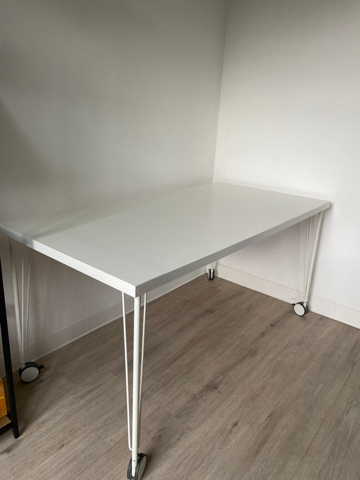 Ikea eettafel / bureau 150Bx73Hx75D, Huis en Inrichting, Tafels | Eettafels, Gebruikt, 150 tot 200 cm, 50 tot 100 cm, Vier personen