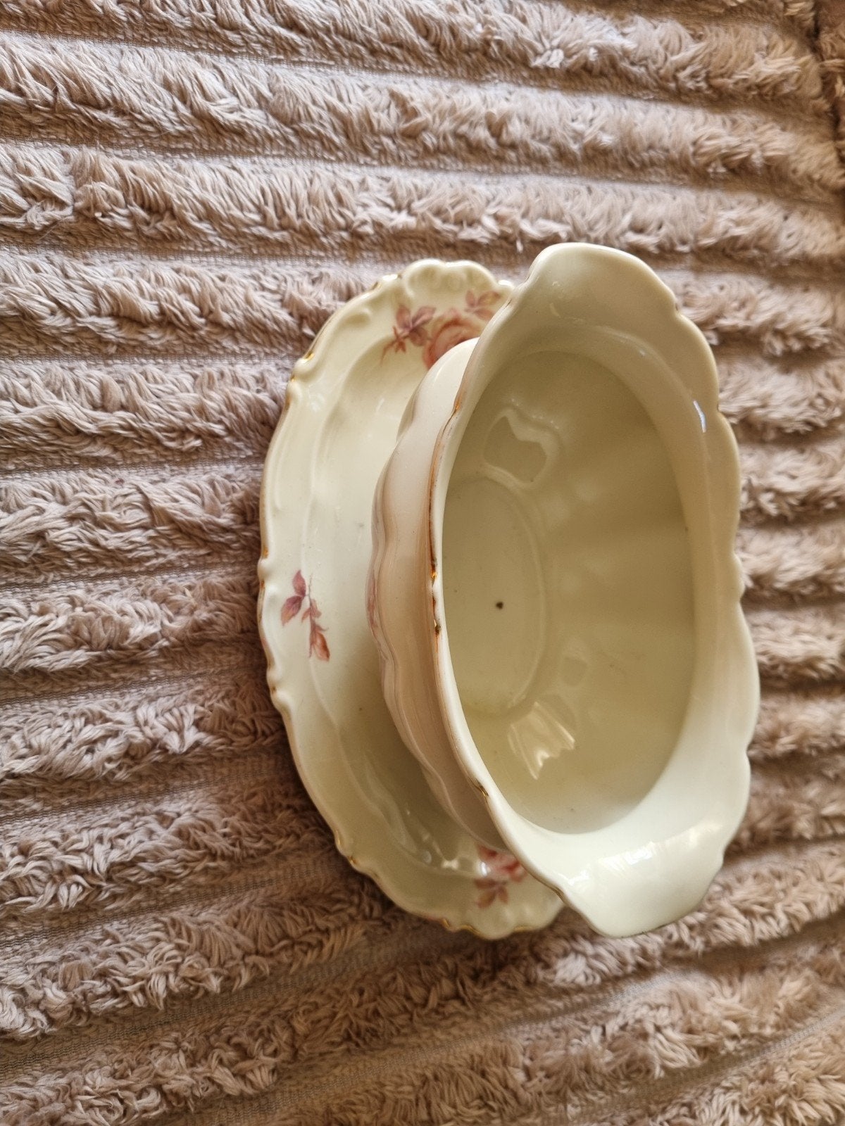 Prachtig oud servies met rozenmotief - complete set, Ophalen of Verzenden