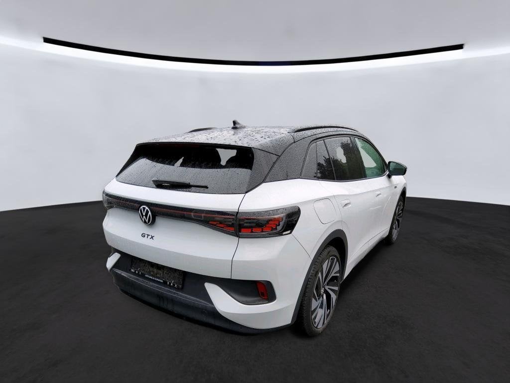 Volkswagen ID.4 GTX 4Motion 77 kWh 299 PK| Dealeronderhouden, Auto's, Volkswagen, 12 maanden, Gebruikt, Zwart, Automatische klimaatregeling