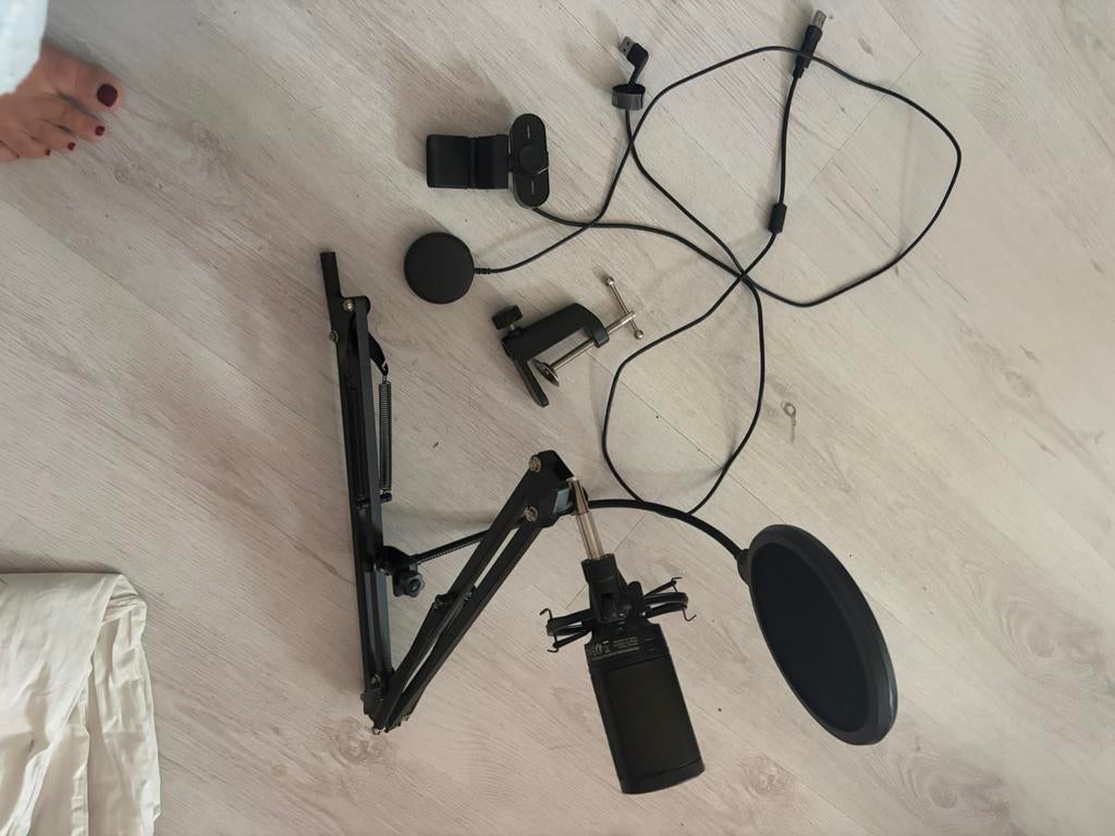 Microfoon dongle en camera, Muziek en Instrumenten, Microfoons, Ophalen, Zo goed als nieuw, Overige typen