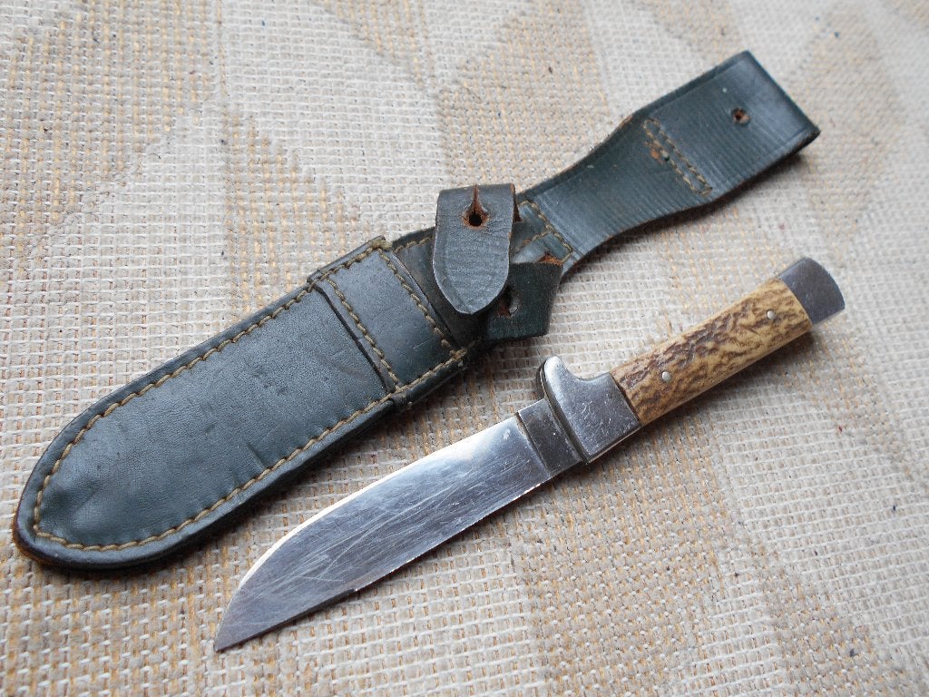 Vintage Jagdnicker Mes dolk jachtmes, Ophalen of Verzenden