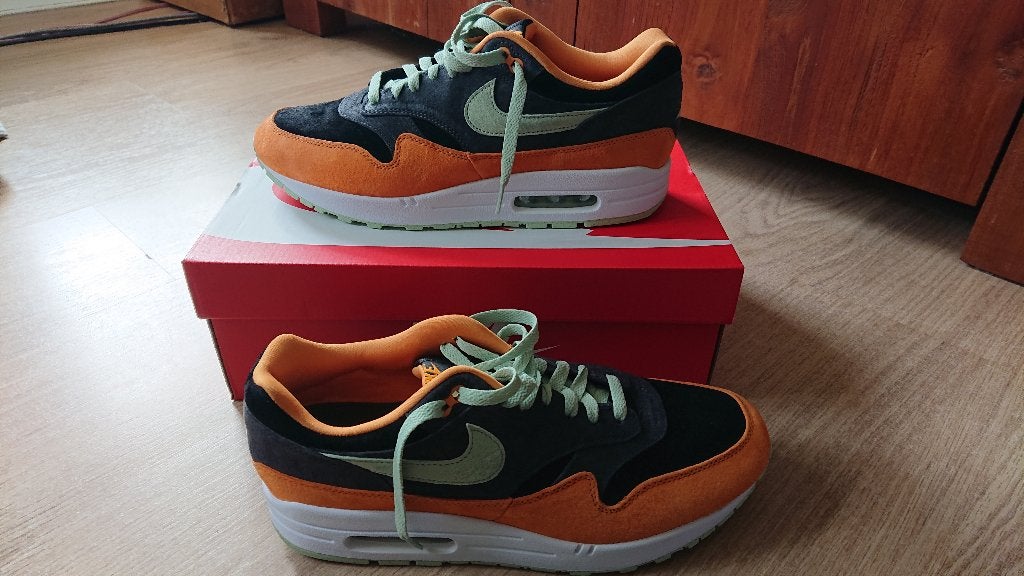 Nike Air Max 1 Premium – Ugly Duckling – Honeydew maat 44.5, Overige kleuren, Ophalen of Verzenden, Sneakers of Gympen, Nieuw