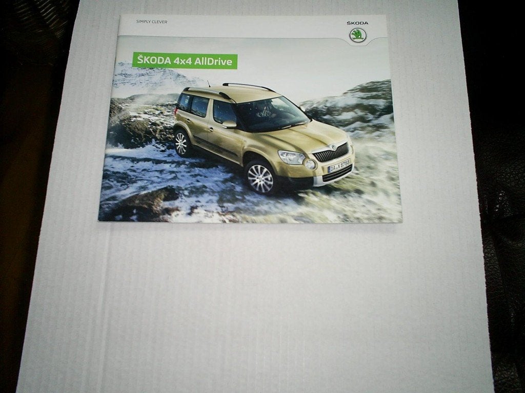 Skoda 4 x 4 Alldrive 8 / 2011 32 pag. Duits, Verzenden, Zo goed als nieuw, Overige merken