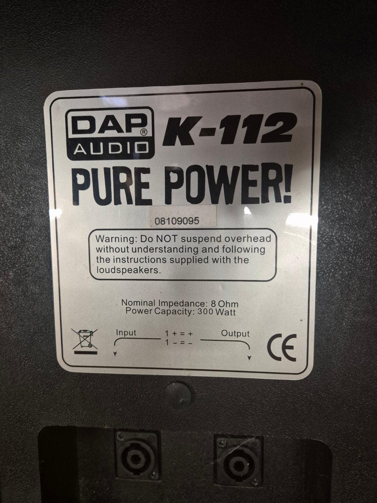 DAP p.a speakers., Ophalen, Gebruikt, Audio