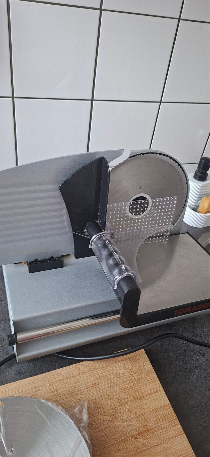 Tomado snijder met extra mes, Ophalen, Zo goed als nieuw