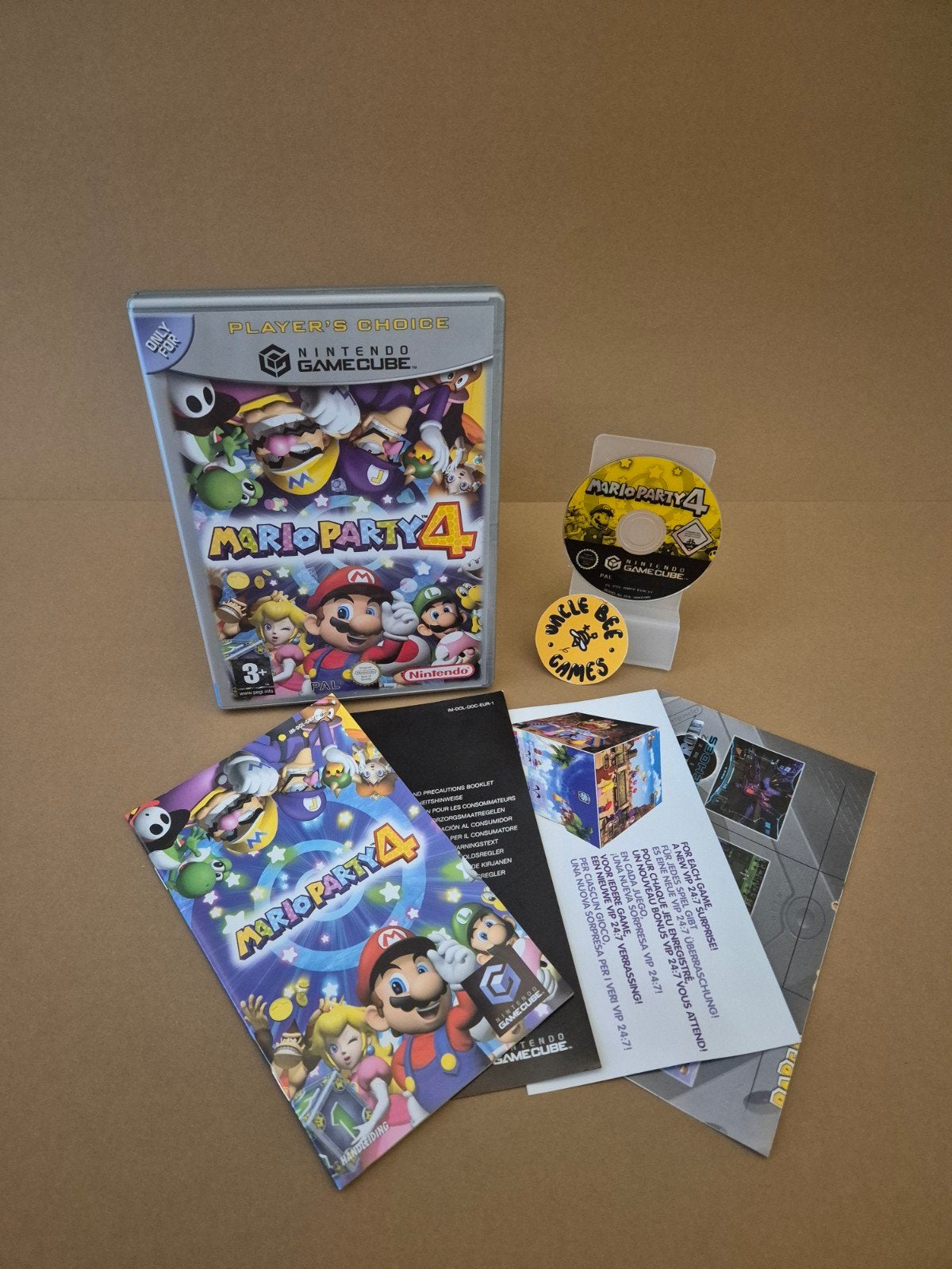 Mario Party 4, Spelcomputers en Games, Games | Nintendo GameCube, Zo goed als nieuw, Overige genres, 3 spelers of meer, Vanaf 3 jaar