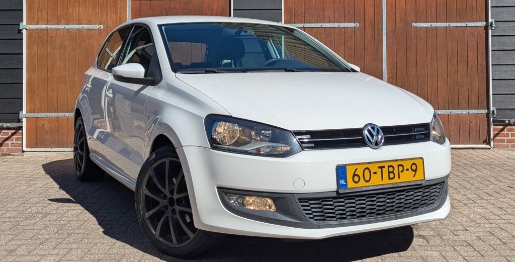 Volkswagen Polo 1.2 TSI Comfortline | Airco | Automaat | Blu, Euro 5, Stof, 4 cilinders, Wit