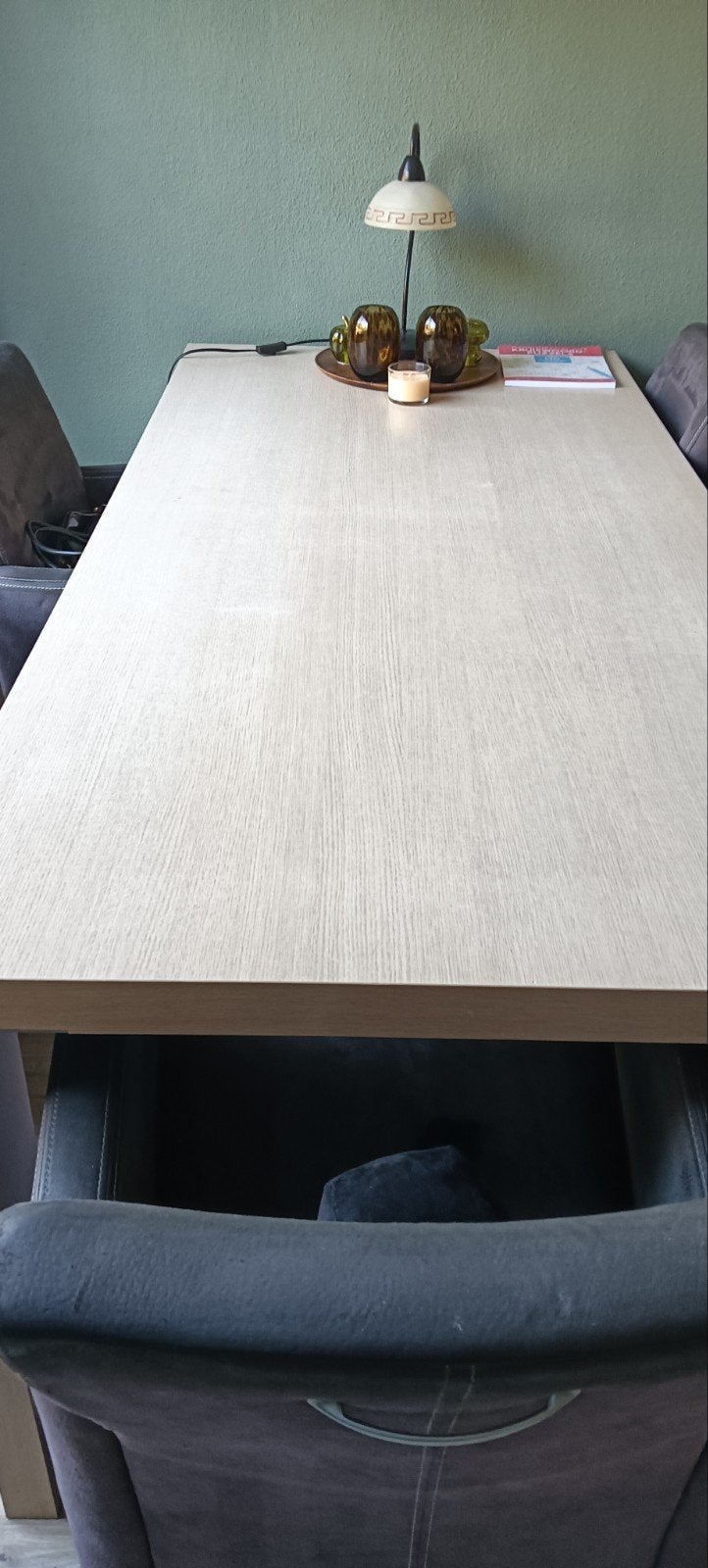 eettafel te koop, Ophalen, Gebruikt, 4 tot 6 stoelen