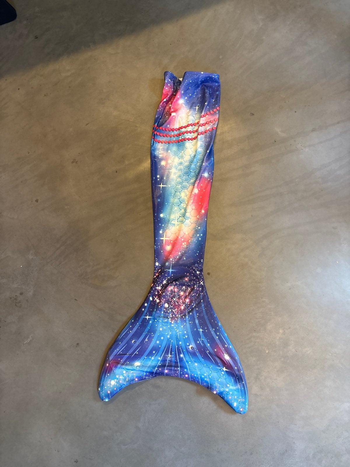Mermaid Sisters Zeemeerminstaart met Monovin - Maat 8, Ophalen, Gedragen, Meerkleurig, Overige typen