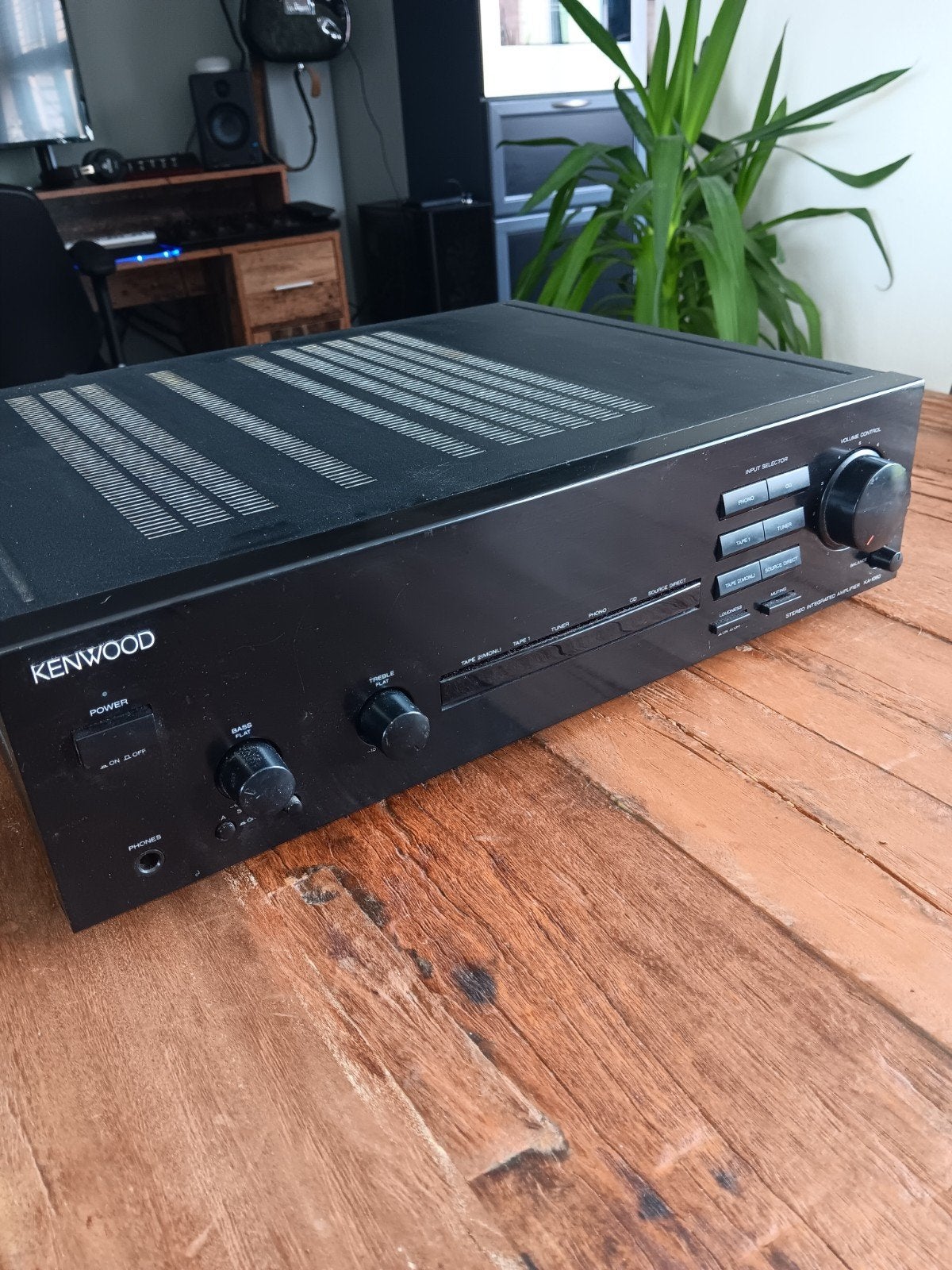Kenwood KA-1080 Stereo Geïntegreerde Versterker 160W, Audio, Tv en Foto, Versterkers en Receivers, Overige merken, Gebruikt, Ophalen of Verzenden