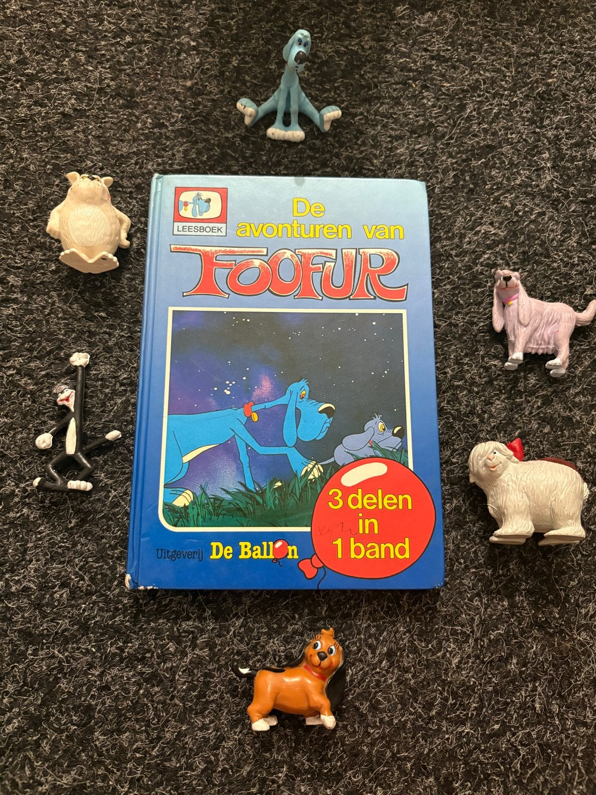 Foofur compleet: Leesboek en 6 figuren, Verzamelen, Ophalen, Gebruikt