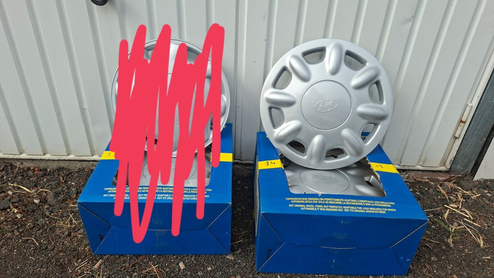 Hyundai wieldoppen 14 inch, Ophalen of Verzenden, Nieuw