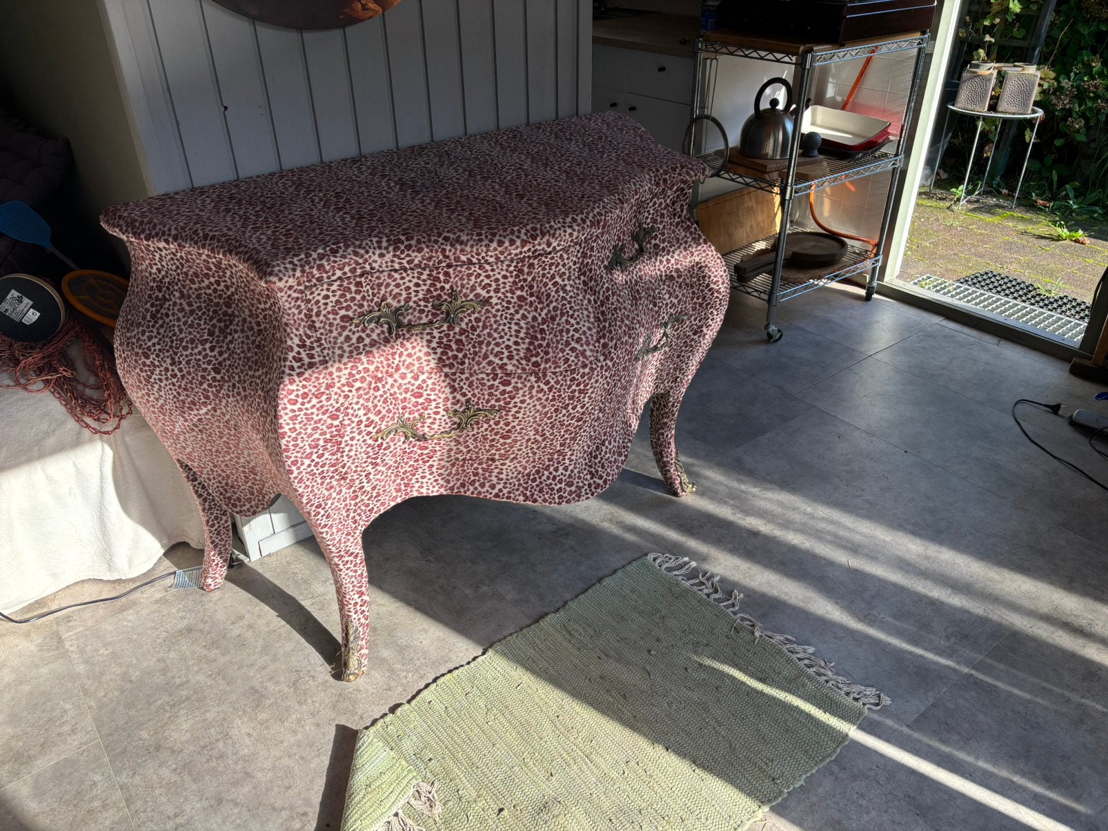 “Luipaard “ dressoir 130cm breed, Ophalen, Gebruikt, 25 tot 50 cm