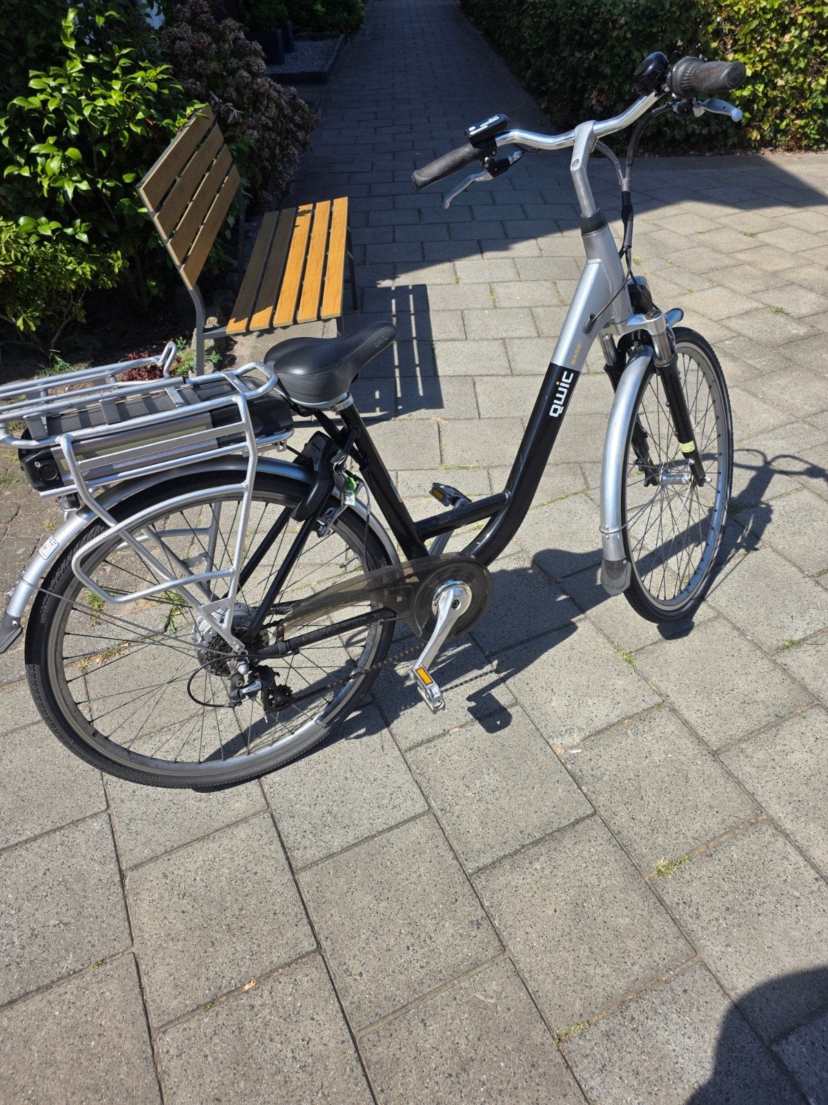 Qwic Base 2 elektrische fiets, Fietsen en Brommers, Elektrische fietsen, 51 tot 55 cm, Ophalen, Zo goed als nieuw, Overige merken