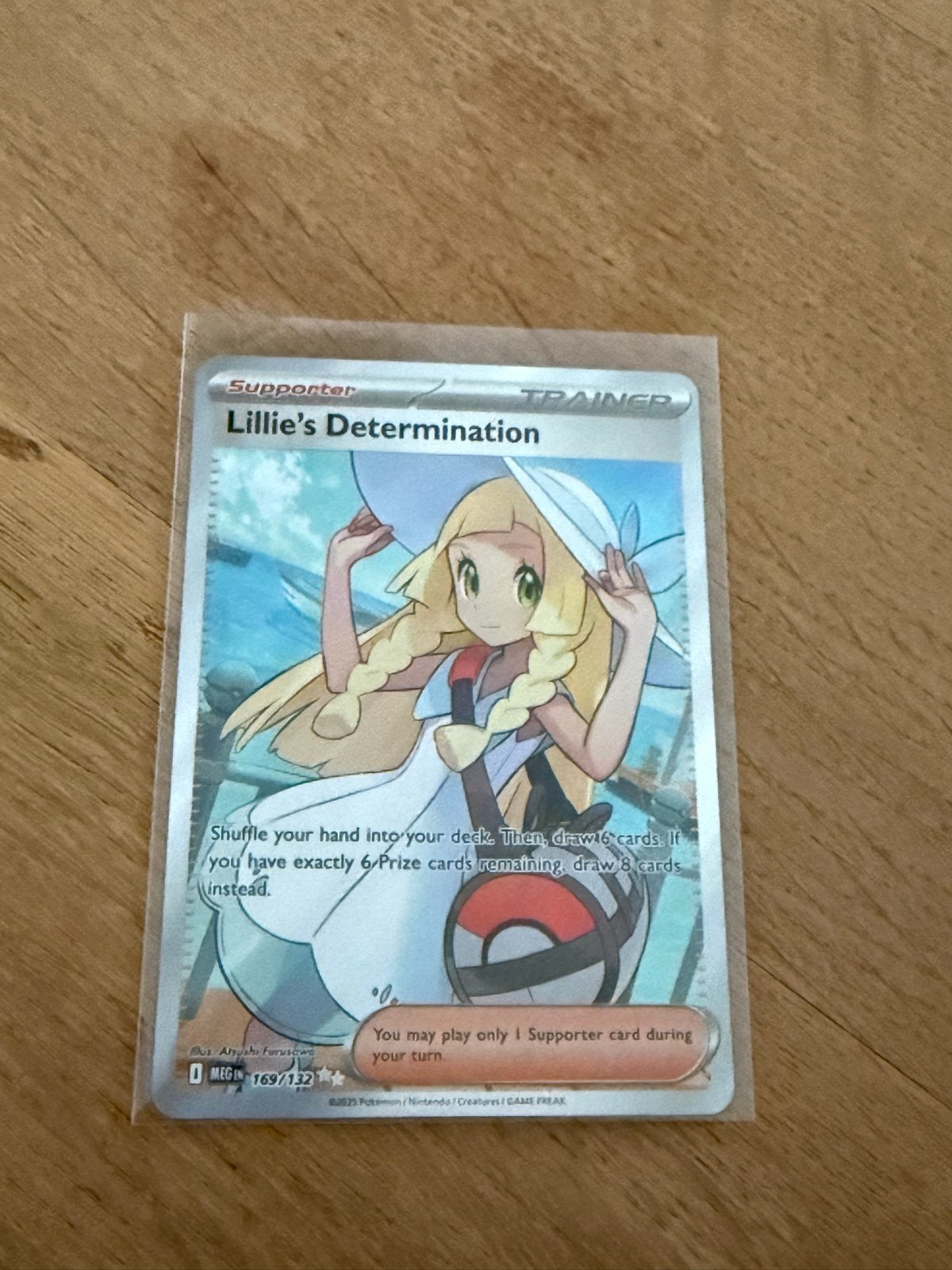 Pokémon Kaart: Lillie's Determination Trainer (169/192), Hobby en Vrije tijd, Verzamelkaartspellen | Pokémon, Ophalen of Verzenden