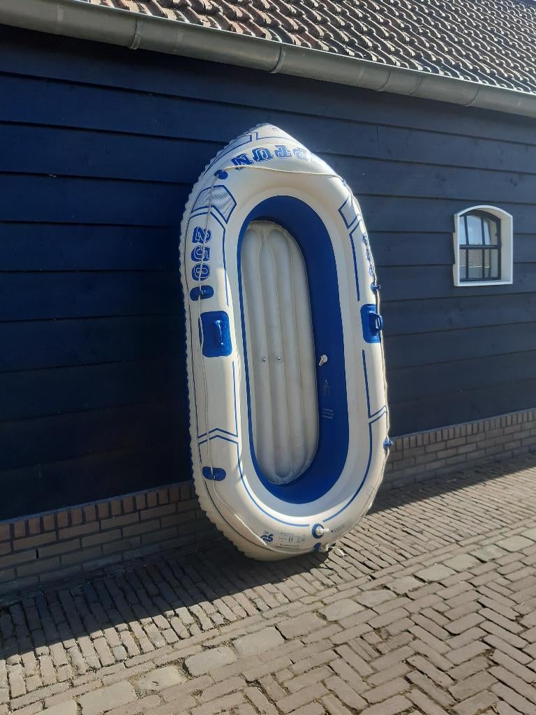 opblaasbare roeiboot (trade adam mark), Ophalen, Zo goed als nieuw