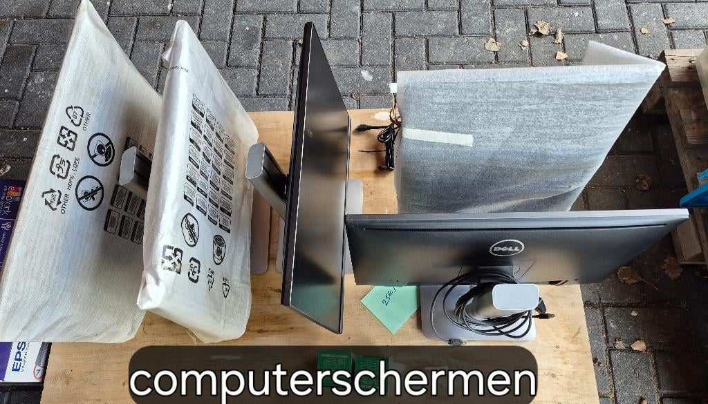 Computerschermen, dvd brander , harde schijven en meer, Ophalen, Gebruikt, 60 Hz of minder, Overige typen