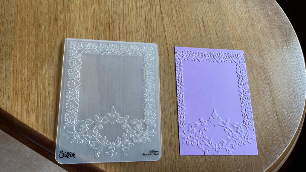 Embossingmal 11x14 cm E130, Ophalen of Verzenden, Zo goed als nieuw, Pons of Mal