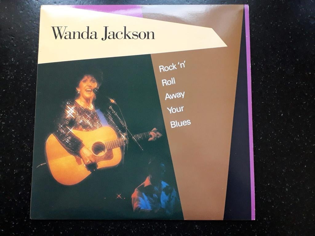 WANDA JACKSON - ROCK'N ROLL AWAY YOUR BLUES - LP, Ophalen of Verzenden, Zo goed als nieuw, Overige formaten