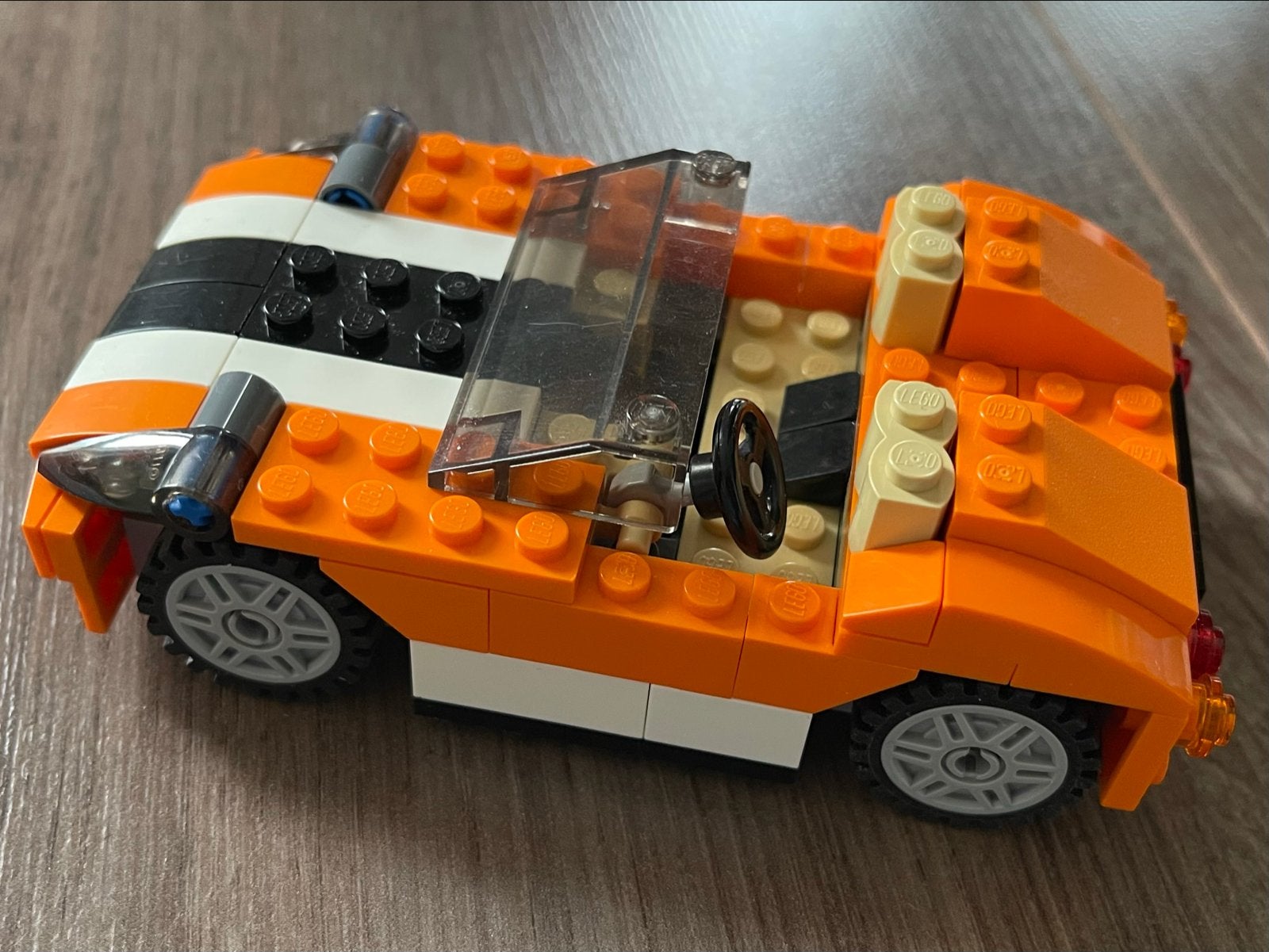 LEGO Creator 31017 Sportwagen - Oranje, Ophalen of Verzenden, Zo goed als nieuw, Complete set, Lego
