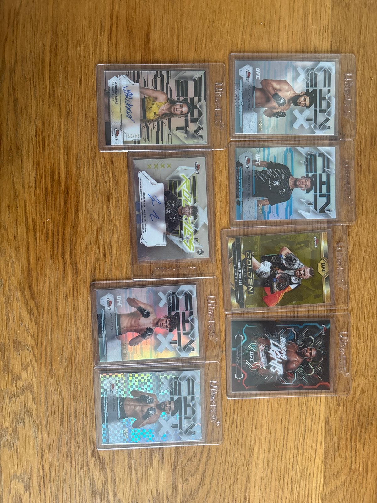 UFC Topps 2026 Genummerde & Gesigneerde Kaarten, Ophalen of Verzenden