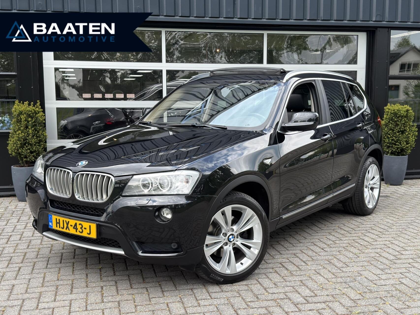 BMW X3 xDrive35i 306 PK High Executive|Leder|Pano|Head-up|Ca, Auto's, BMW, Automaat, Zwart, 2000 kg, Zwart