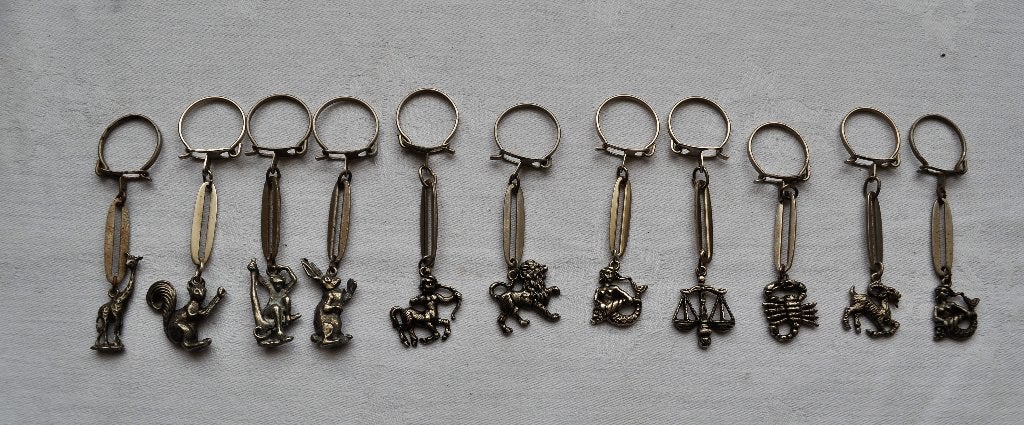 Sleutelhanger Dieren Sterrenbeeld Ferrero Verrassingsei 1975, Ophalen of Verzenden