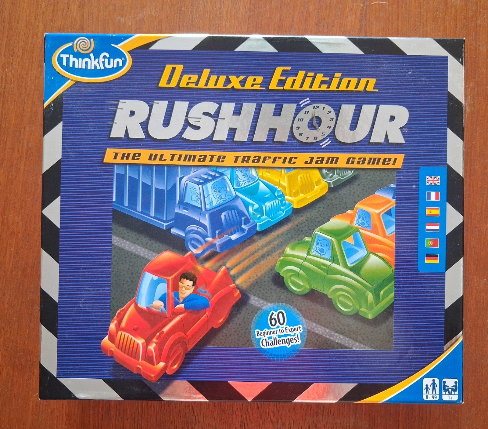 smartgame Rush Hour Thinkful deluxe edition, Ophalen of Verzenden, Zo goed als nieuw, Puzzelen