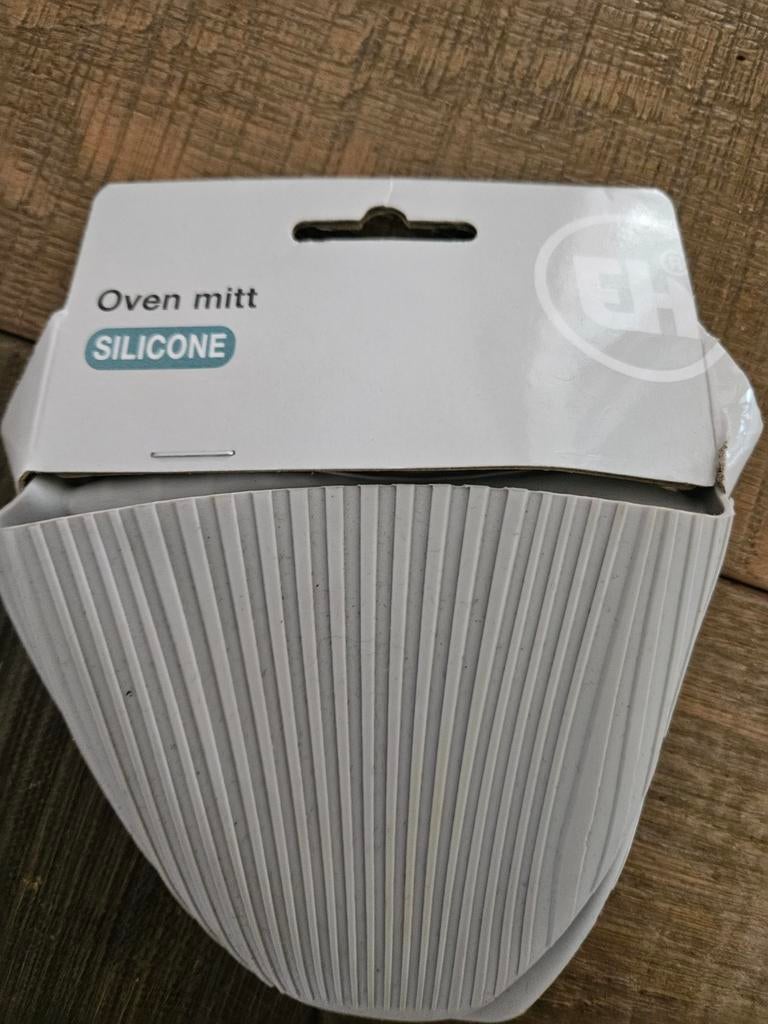 Nieuwe siliconen ovenwant - Hittebestendig en flexibel, Overige typen, Nieuw, Ophalen of Verzenden, Grijs