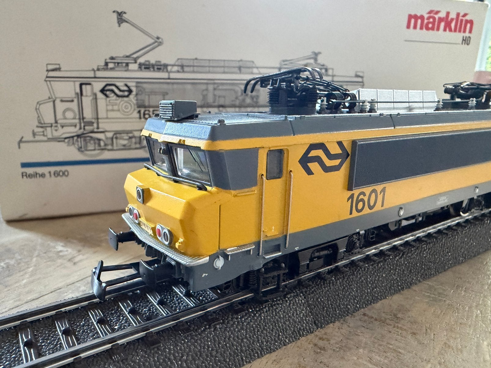 Marklin HO 3526 NS 1600 serie Amsterdam MFX/Sound, Wisselstroom, Locomotief, Ophalen of Verzenden, Märklin