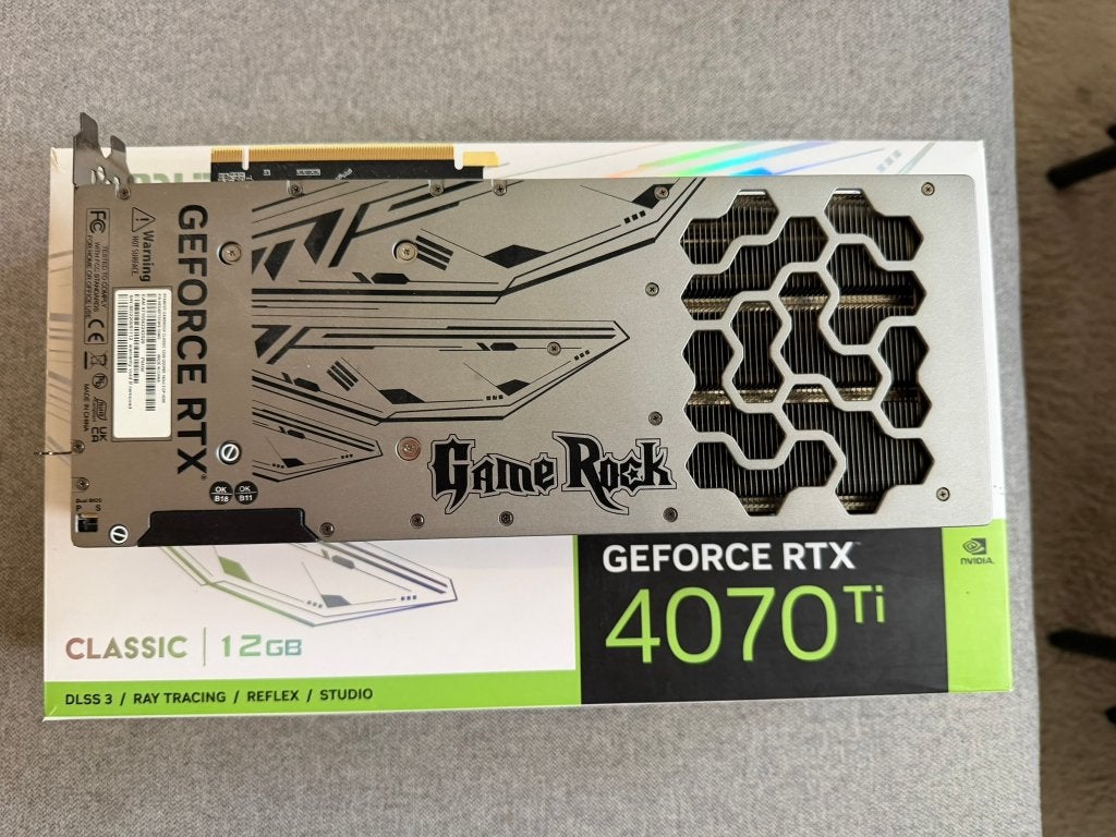 Palit Geforce RTX 4070 TI, Gebruikt, GDDR6, PCI-Express 4, Ophalen of Verzenden