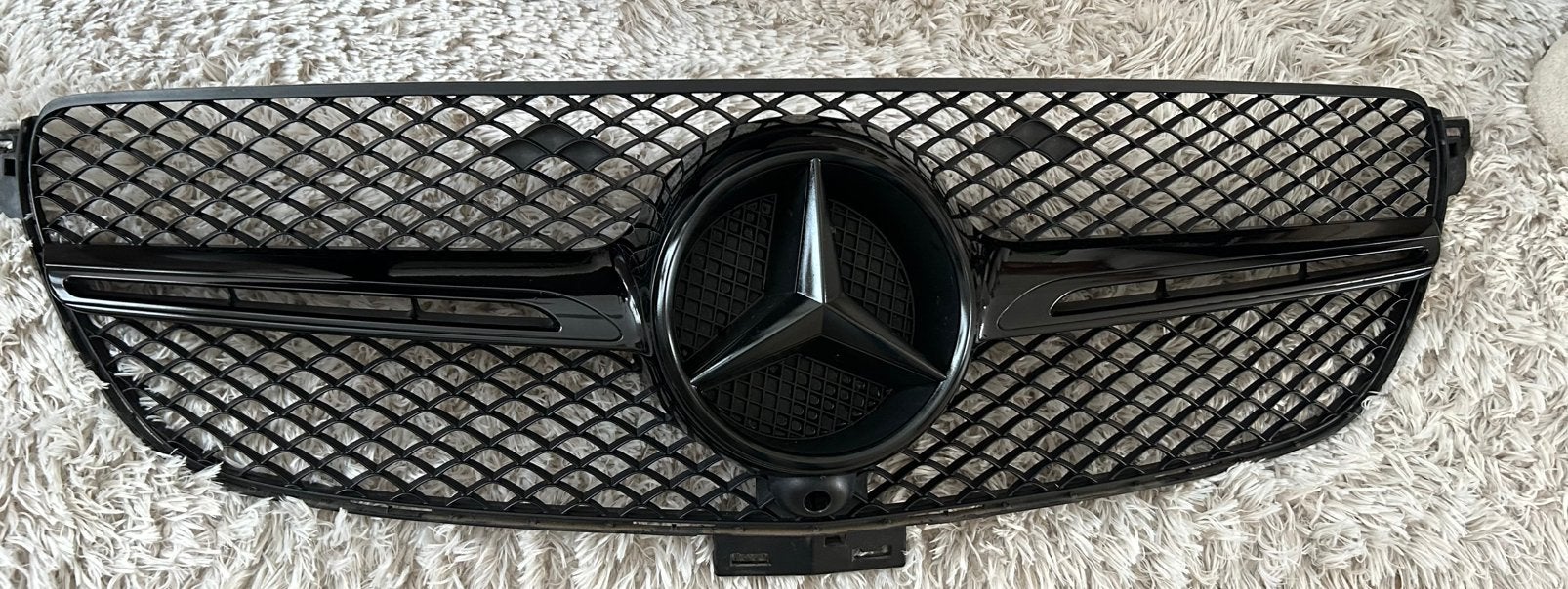 Originele AMG Grille Mercedes GLE C292 W166 Incl Embleem, Voor, Mercedes-Benz, Nieuw, Ophalen of Verzenden