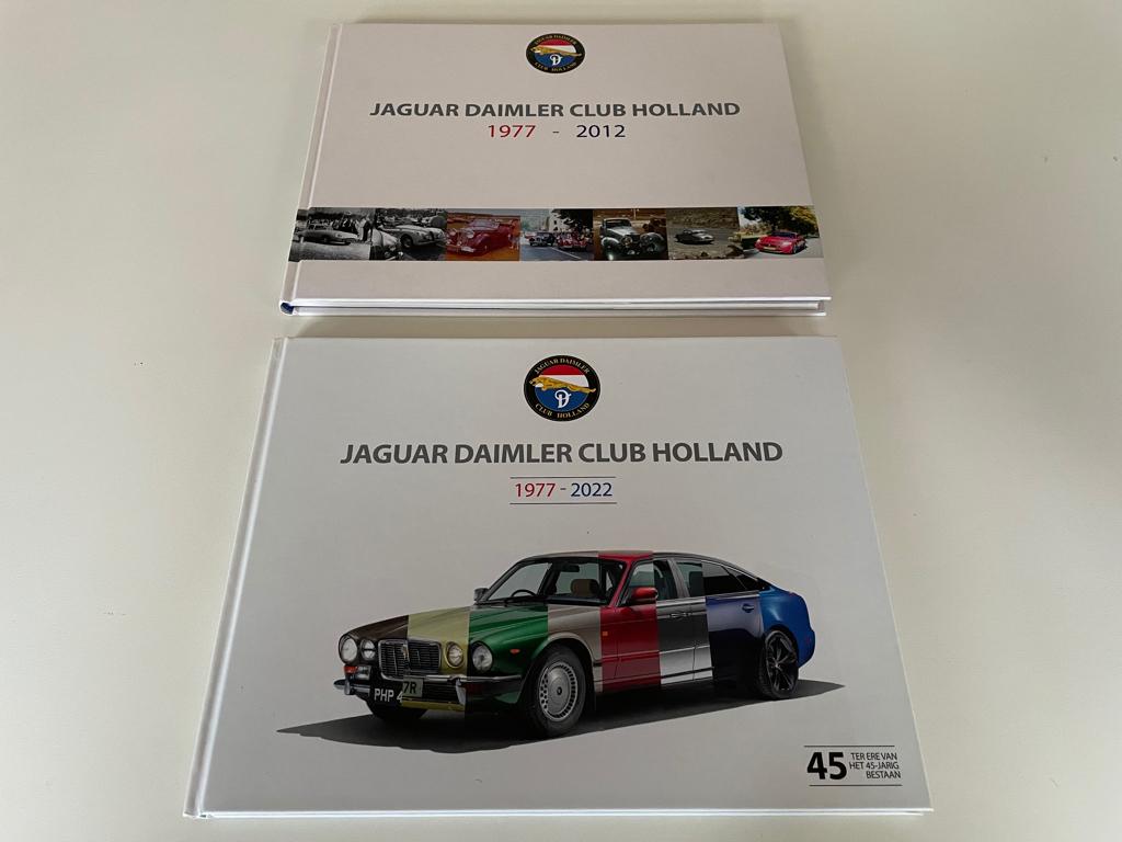 Jaguar Daimler Club Holland jubileum boeken 2012 en 2022, Ophalen of Verzenden, Nieuw, Overige merken